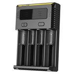 Nitecore New i4 2016 Intellicharger Smart Battery Charger for Li-ion IMR Ni-MH NiCd