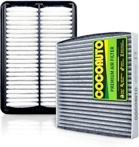 (Hybrid Only) COCOAUTO Cabin Engine Air Filter Kit for CRV 2.0L Hybrid (2023-2025), Accord Hybrid (2023-2025), Civic Hybrid 2025, Replace 172206MAJ01, LX3763 (Not for Gas)