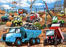 Construction Vehicles Jigsaw Puzzles for Kids Gifts | 100 Piece Jigsaw Puzzles for Children Boys Girls Age 5 Years and Up