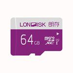 LONDISK Micro SD 64GB SDXC Memory Card SD Card Class 10 U1 for Mobile/Tablet/Camera(U1 64GB)