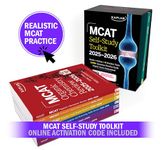 MCAT Self-Study Toolkit 2025-2026: Includes MCAT Complete 7 Book Set, 6 Full Length Online Practice Tests + Customizable 3,000 Question Practice Bank