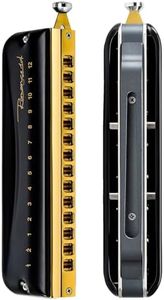 EAST TOP ROMANCE Chromatic Harmonica of 14 Hole, Professional Chromatic Mouth Organ Harmonica For Adults, Students and band players key of C