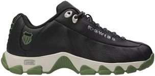 K-Swiss Men's ST329 CMF Sneaker, Asphalt/Blanc/Watercress, 10 XW