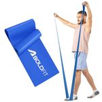 Boldfit Resistance Bands for Workout for Women Pilate Bands for Home Exercise Thera Band Toning Exercise for Gym Latex Band Theraband for Fitness, Stretching, Yoga for Men & Women (Medium) 2.7 Kg Blue