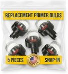 DRILAX 5 Pcs Petrol Snap in Primer Bulb Fuel Pump Kit for Stihl Ryobi Walbro Husqvarna Poulan Ryobi Homelite Toro Craftsman Blower Weedeater Trimmer 8Z060 Chainsaw Carburetor Sears, Echo, Troy Bilt