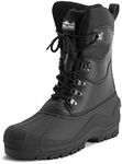 Polar Mens Snow Boots Black Size: 11 US