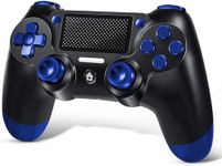 Wireless Controller for PS4, with Audio Jack, Six-Axis Sensor, Touchpad, Joystick Controller for PS4/Slim/Pro/PC
