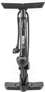 Lyrovo 160 PSI Portable Hand Pump Air Tyre Inflator Car Bike and Cycle (Black)