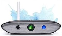 iFi ZEN Blue V2 - HiFi Bluetooth 5.0 Streamer Receiver Desktop DAC for Streaming Music to any powered speaker, A/V Receiver, Amplifier - Outputs - Optical/Coaxial/SPDIF/BRCA/4.4 Balanced (UK Version)