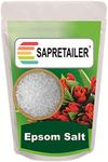 SAPRETAILER Epsom Salt Magnesium Sulphate Fertilizer for Plants 1 Kg