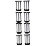 HEMOTON Furniture Leg 8 Pcs s Faux Garage Door Windows Cabinet Legs Coffee Table Legs Table Support Legs Couch Legs Coffe Table Legs Wood Carving Doll House Rug Furniture Feet