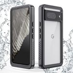 Sturdy Case for Google Pixel 8 IP68 Waterproof Case,Heavy Duty Waterproof Shockproof Dustproof Full Body Protective Cover Built-in Screen Protector for Google Pixel 8 (Pixel 8)