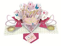 Second Nature Pop Ups Amazing Daughter Happy Birthday Pop-Up Greeting Card Cards POP197MC03