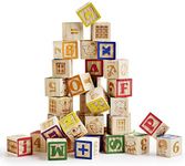 SainSmart Jr. Wooden ABC Blocks 40P