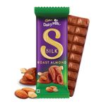 Cadbury Dairy Milk Silk Roast Almond Chocolate Bar, 143 Gram