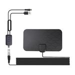 VISTORA 3000 Miles Digital Indoor Amplified TV Antenna W/Amplifier for Free Channels