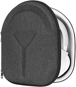 Geekria Shield Headphones Case Compatible with JBL JBL Tune 770NC, Tune 760NC, Tune 750NC, Tune 720BT, Live 770NC Case, Replacement Hard Shell Travel Carrying Bag with Cable Storage (Dark Grey)