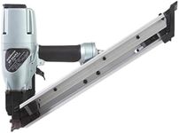 Metabo HPT Strap-Tite Strip Nailer, Pro-Preferred Pneumatic Power Nailers for Metal Connectors, Lightweight 6.4 lbs Fastening Tool, 36° Precision Fastening System, 1-1/2″ to 2-1/2″ Fasteners, NR65AK2