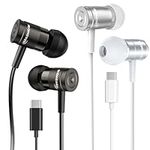 2 Packs USB C Headphones for iPhone