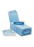 MOON Rice Paper Regular Short Size Cigarette Rolling Paper 70 * 36mm,1 Box 50 Booklets, 2500 Leaves