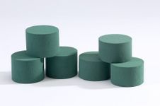 5 x Oasis Ideal Round Cylinder Wet Foam for Florist Floral Craft Flowers Floristry Designs & Displays