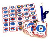 Picture Word Communication Aid Flash Cards for adults dementia Alzheimer's autism adult