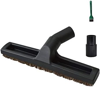 EZ SPARES Smooth Floor Brush With Horsehair 1 1/4" 32mm Universal Vacuum Cleaner Brush Head Good For Water Absorption compatible with Most Brand Hoover, Bissell, Eureka, Royal, Dirt Devil,Kirby, Rainbow