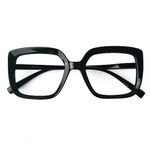 Eyekepper Reading Glasses for Women Large Frame Readers Eyeglasses Oversize - Black +3.50