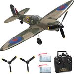 FLYCOLOR Volantexrc RC Airplane 2.4Ghz 4CH Remote Control Aircraft Ready to Fly 761-12 Radio Controlled Plane for Beginners with Xpilot Stabilization System, One Key Aerobatic