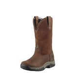 Ariat Women's Women's Terrain Pull-On H2O Western Boot, Distressed Brown, 7 B US