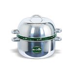 Mr.Cheff Stainless Steel Thermal Rice Cooker with Stainless Steel 1.5Kg Pot Inside (Silver)