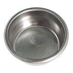 54mm Coffee Stainless Filter Basket, Two Cup-Single Wall, Non-pressure Filter Accessories Compatible with Breville 54mm Portafilter, Fit Breville Barista Express/Pro/Touch, Infuser, Duo-Temp Pro