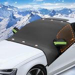 iZoeL Full Car Windscreen Cover For Winter Windshield Magnetic Snow Cover Windscreen Covers Frost Car Frost Windscreen Cover Car Screen Cover For Winter Windscreen Ice Cover Car Frost Cover