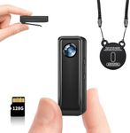HJBDGS Body Camera 128GB, 4K 30FPS 