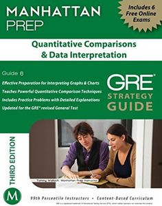 Quantitative Comparisons & Data Interpretation GRE Strategy Guide: 6