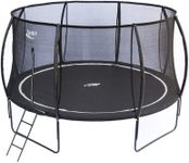 Trampoline And Enclosure 14ft Telstar Vortex Black Edition Trampoline & Safety Enclosure