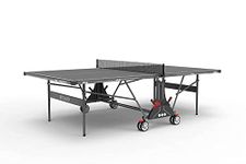 Stag Iconic Stealth (2023 Edition) Performance Table Tennis (T.T) Table| Full Size Professional Table with Quick Easy Setup| Single Player Playback Mode (1 Table Cover,2 TT Rackets,3 Balls)-NewLaunch