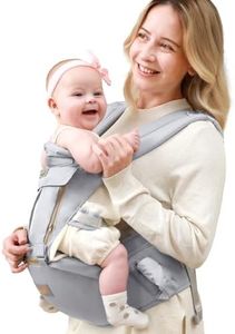 porte bebe, 6-en-1 Physiologique Porte Bébé Naissance avec Support Ergonomique, Porte-Bébé Ajustable, Pour Nouveaux Nés Et Bébés de 3 à 15 kg