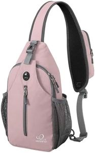 WATERFLY Crossbody Sling Backpack Sling Bag Travel Chest Bag Hiking Daypack