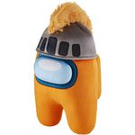 Among Us Huggable Plush Series 2 Orange With Centurion Hat 30cm Height