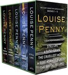 The Chief Inspector Gamache Series Books 1 - 5 Collection Box Set by Louise Penny (Still Life, Fatal Grace, Cruellest Month, Rule Against Murder & Brutal Telling)