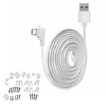 XSDtech Power Extension Cable 40ft Compatible with Blink Outdoor 4(4th Gen) USB Male to Type C Cord Weather-Resistant IP55 (NOT for Blink XT3/XT2/Mini)