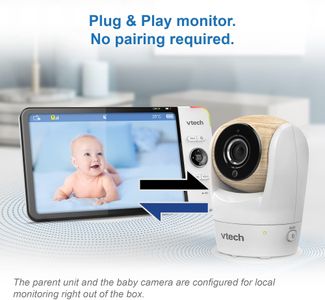 VTech 7" HD Baby Monitor – High-Resolution Video Display