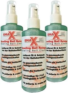 Bowling-Ball-Cleaner | Detergente per Palline da Bowling | 100 ml | Pulizia Rapida di Palline da Bowling | Facile da Usare | Set da 3 Pezzi