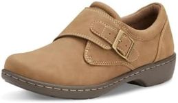 Eastland Women's Sherri Loafer Flat, Khaki, 9.5