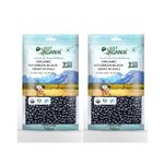 Just Organik - Organic Soybean Black 1 Kg (2 x 500 g) | Bhat ki Dal | 100% Organic | Ancient Grain from Uttarakhand | High Fiber and Protein | Rich in Antioxidants | Black Soyabean Bhatt | Black Bean