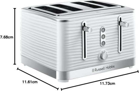 Russell Hobbs Inspire 4-Slice Toaster – Stylish Kitchen Appliance