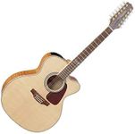 Takamine GJ72CE-12NAT Jumbo Cutaway