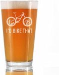 I'd Bike That - Pint Glass for Beer