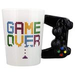 BonZeal 3D Ceramic Birthday Gift for Brother Remote Control Game Over Mug Gamer Mug Tea Coffee Cup Gift for Kids, Birthday Gift for Boys, Gift for Dad Husband, Gift for Friend 360 ml